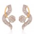Beautifully Crafted Diamond Pendant Set with Matching Earrings in 18k gold with Certified Diamonds - PD1450P